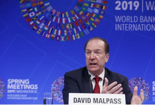 We can end extreme poverty, says World Bank David Malpass