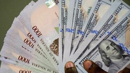 Naira Appreciates against USD at Investors Window