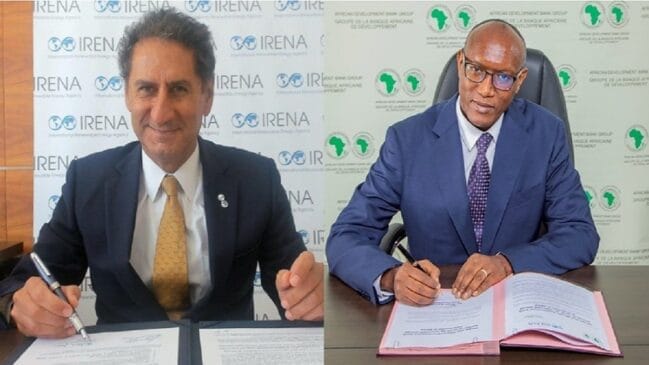 IRENA, AfDB Partner to Scale up Renewables Investments in Africa 1 IRENA, AfDB Partner to Scale up Renewables Investments in Africa