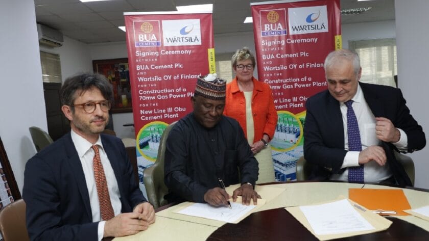 BUA Engages Wartsila to Build 70 Megawatts Gas Power Plant