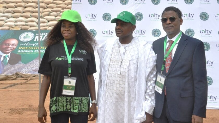 MAAN Lauds Unity Bank for Supporting Maize Farmers MAAN Lauds Unity Bank for Supporting Maize Farmers