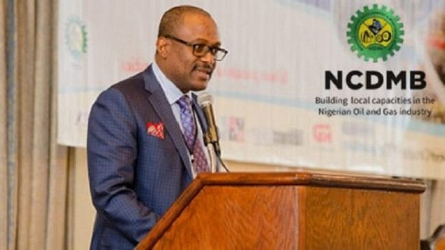 Nigerian Content in Oil Sector Grows to 42% — NCDMB 1 Nigerian Content in Oil Sector Grows to 42% — NCDMB