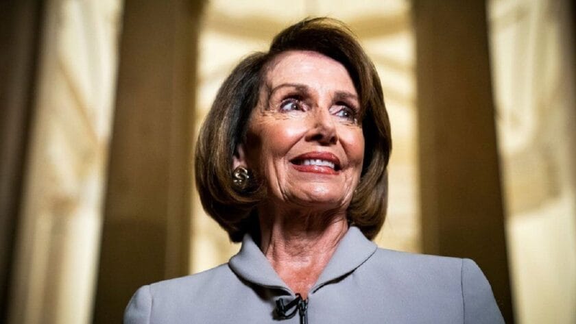 U.s.house Speaker Nancy Pelosi Arrives In Taiwan