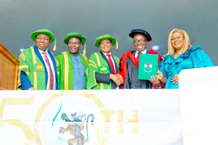 University Of Nigeria, Nsukka Honours Zenith Bank CEO, Ebenezer Onyeagwu with a Doctorate Degree