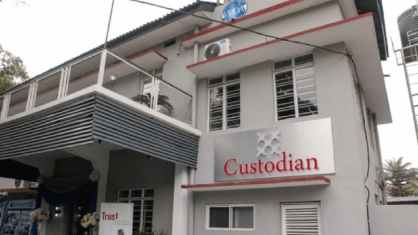 Custodian Grows Capital Base, Sets for Dividend Payment Custodian Grows Capital Base, Sets for Dividend Payment