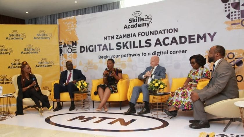 MTN Zambia Launches Skills Academy to Empower Youth, Bridge Digital Skills Gap