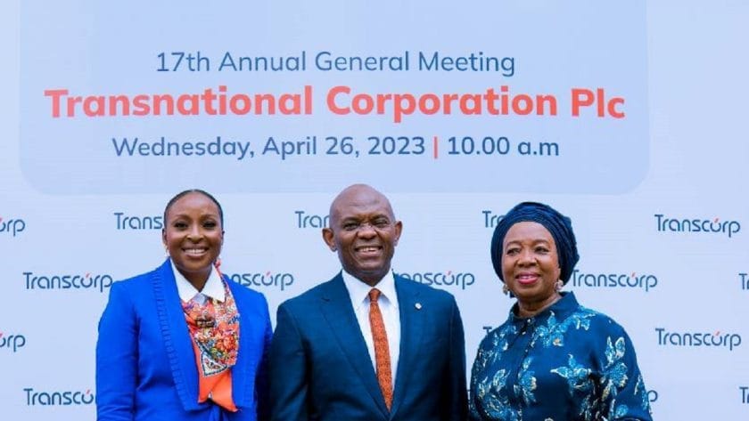 Transcorp Posts Higher Revenue, Declares Dividend Transcorp Posts Higher Revenue, Declares Dividend