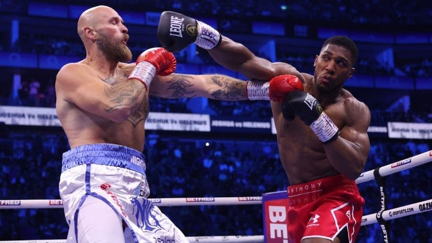 Joshua Beats Helenius With Seventh Round Knockout Joshua Beats Helenius With Seventh Round Knockout