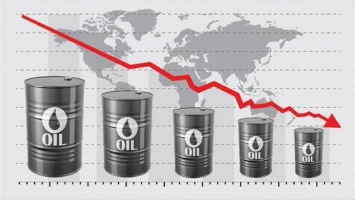 Oil Slumps Over Weak Demand in China