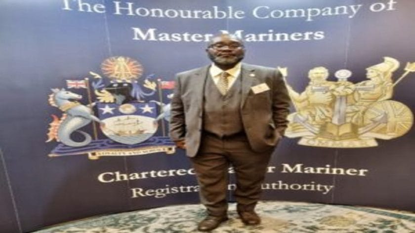 Capt. Olayiwola Becomes First Chartered Master Mariner in Africa