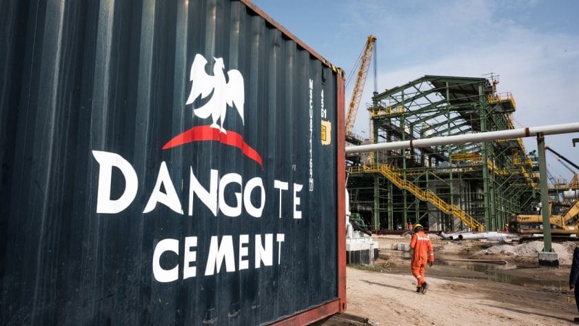 Dangote Cement Pays N412.9bn Tax to FG in Three Years