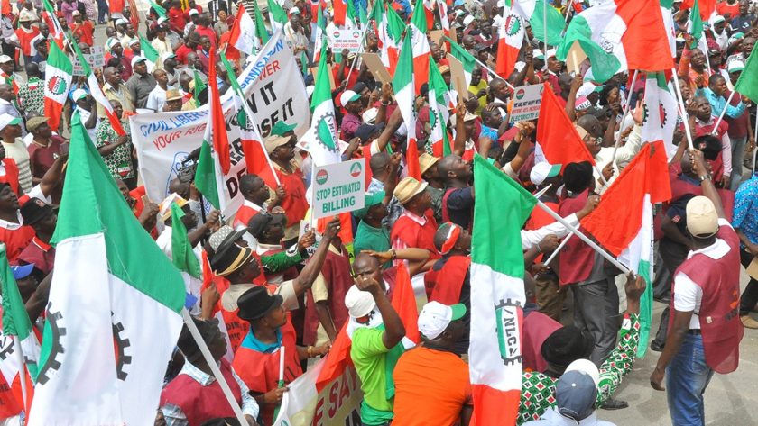 Labour Unions Suspend Strike For 30 Days