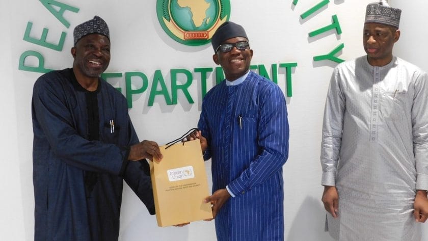 Nigeria Presents Ratified Convention on Cross Border Cooperation to AU