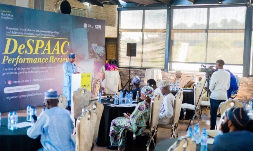 CODE Empowers Communities to Track 47 Projects Worth $2.8m in Kaduna Connected Development (CODE) said 47 projects worth $2.8million have been tracked by communities in Kaduna State through its Deepening Citizens’ Interest in Government Spending and Addressing Accompanying Corrupt Practices (DeSPAAC) project.