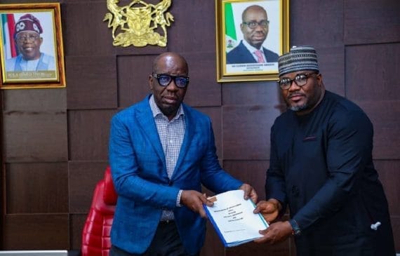 IMG-20231102-WA0048-1 1 Mr Charles Eghobamien, the President and Chief Executive Officer, of Sunora Foods, says the company will commit about US$100 million as foreign direct investment in oil palm production and other crops in Edo.