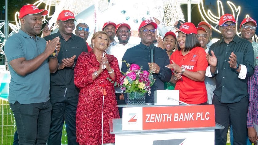 In a splendid display, Zenith Bank heralded the Christmas and Yuletide seasons with the Light-Up of Ajose Adeogun Street and Roundabout, Victoria Island, Lagos, on Saturday, 25 November 2023. The Light-Up ceremony was performed by the Group Managing Director/CEO of Zenith Bank Plc, Dr. Ebenezer Onyeagwu.