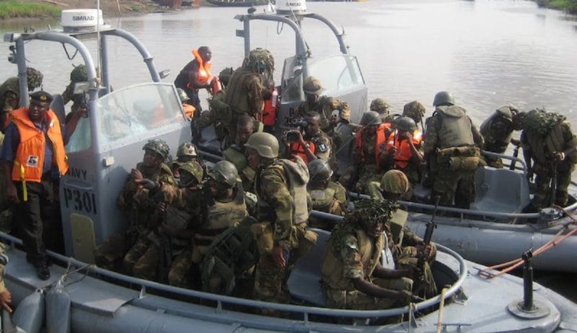 Crude Oil Theft: Navy Nabs Oil Vessel with 17 Crew