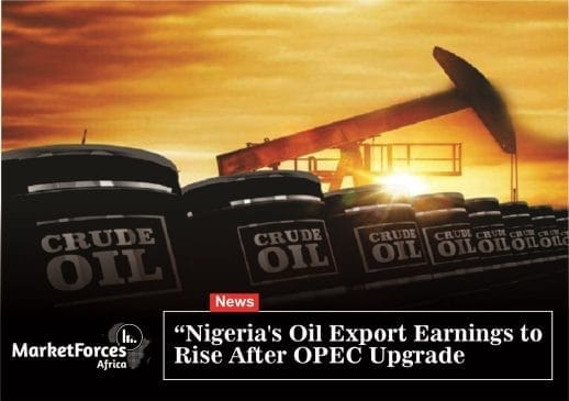 Nigeria’s Oil Export Earnings to Rise After OPEC Upgrade 1 Nigeria’s Oil Export Earnings to Rise After OPEC Upgrade