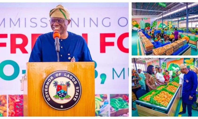 Sanwo-Olu Inaugurates N750m Market Transfer Money in Lagos