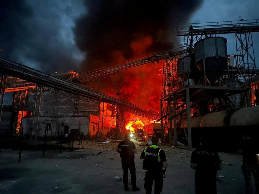 Ukraine Reports Another 50 Overnight Drone Attacks