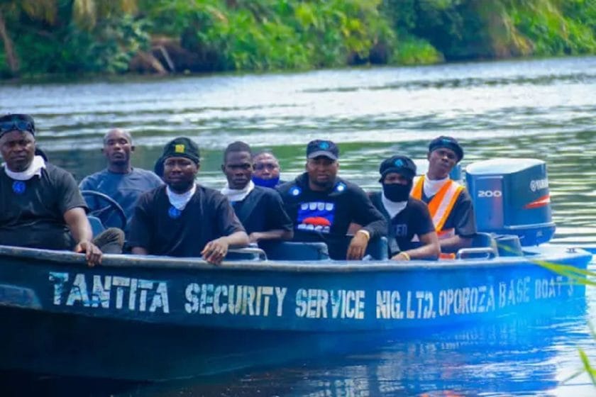 Tantita Arrests Vessel Conveying Stolen Oil in Bayelsa Tantita Arrests Vessel Conveying Stolen Oil in Bayelsa