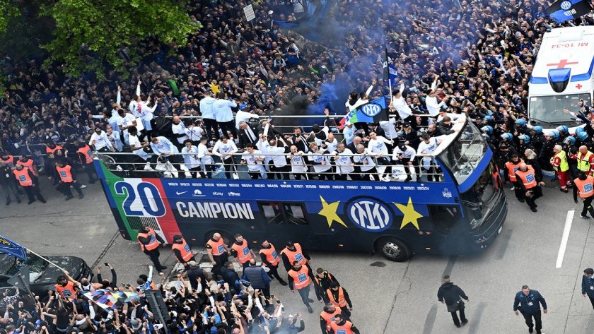 Inter Milan start Party after Torino win Inter Milan start Party after Torino win