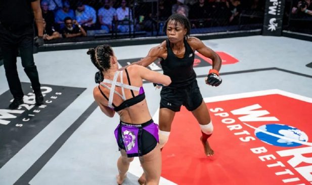 MMA: Nigeria’s Ukah Defeats Uganda’s Akello to Extend Unbeaten Record 1 MMA: Nigeria’s Ukah Defeats Uganda’s Akello to Extend Unbeaten Record
