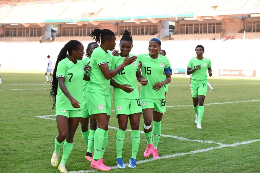 Super Falcons Arrive in Pretoria Ahead Olympic Qualifiers