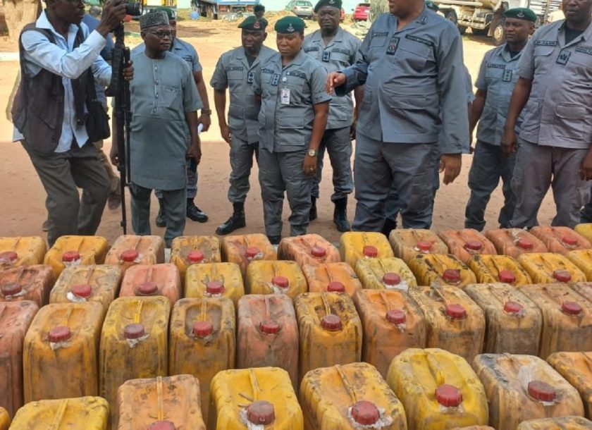 Adamawa: Customs Intercepts Petrol Worth N10.8M En Route Cameroon