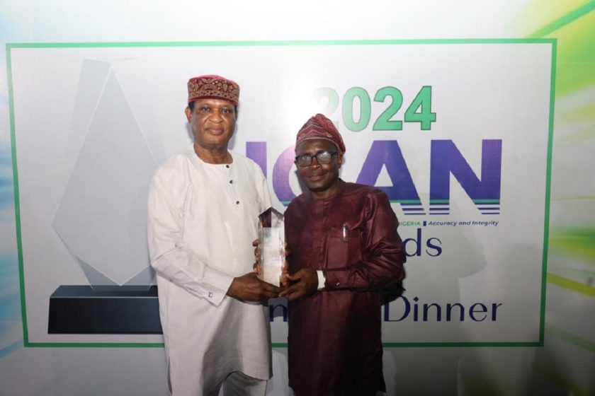 Air Peace Bags ICAN Achievement Award Air Peace Bags ICAN Achievement Award