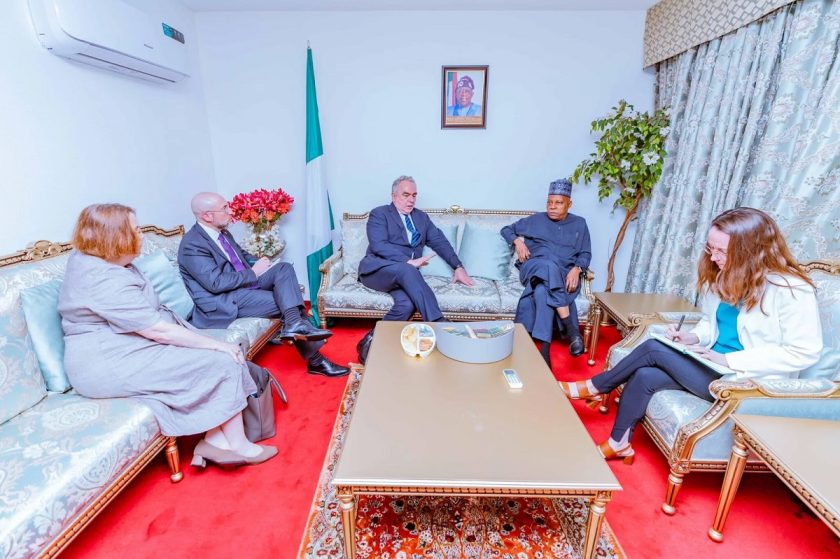 Shettima Returns to Nigeria, Meets US Secretary, Campbell