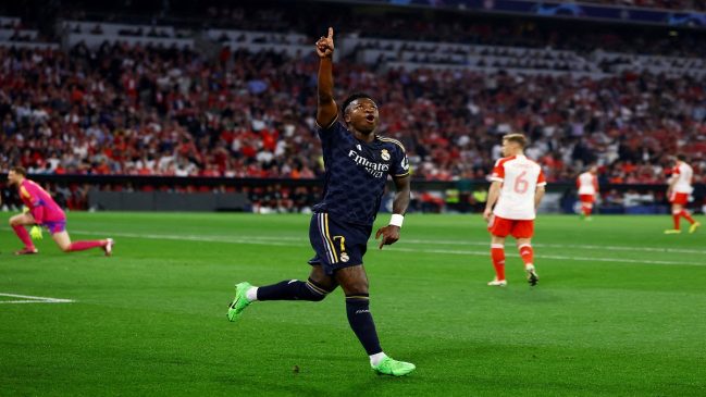 Champions League - Semi Final - First Leg - Bayern Munich v Real Madrid 1 Vinicius Jr’s Double Earns Real Madrid 2-2 Draw at Bayern Munich
