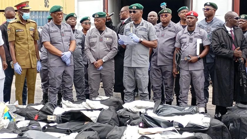 Customs Intercepts N4bn Illicit Drugs at Tin Can Island Port Customs Intercepts N4bn Illicit Drugs at Tin Can Island Port