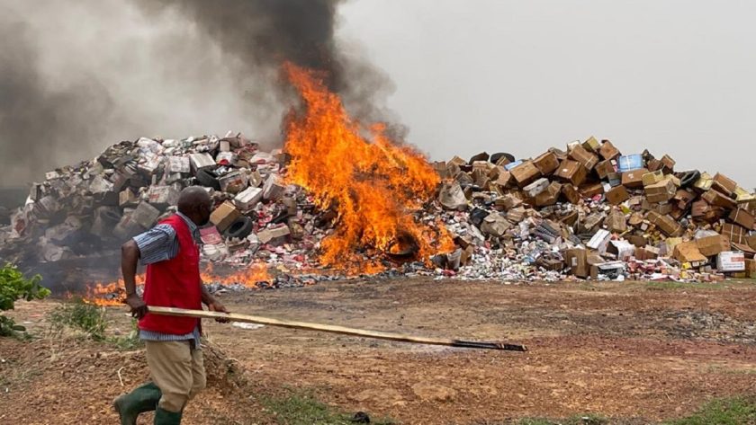 NAFDAC Destroys Substandard Products Worth N985m in Kano NAFDAC Destroys Substandard Products Worth N985m in Kano