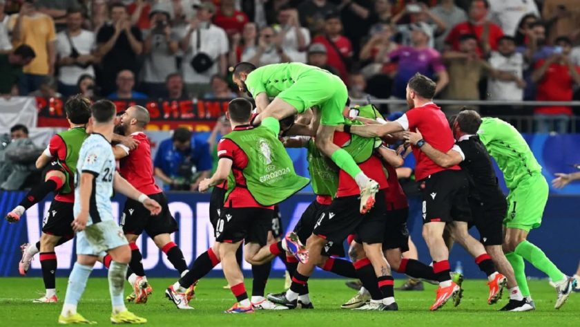 Newcomers Georgia Shock Portugal 2-0 to Advance at Euro 2024 Newcomers Georgia Shock Portugal 2-0 to Advance at Euro 2024