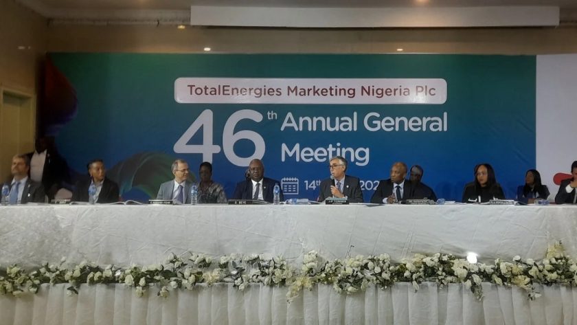 Shareholders of TotalEnergies Marketing Nigeria Plc on Friday unanimously approved a total of N8.49 billion final dividend proposed by the company’s Board of Directors for the financial year ended Dec. 31, 2023.