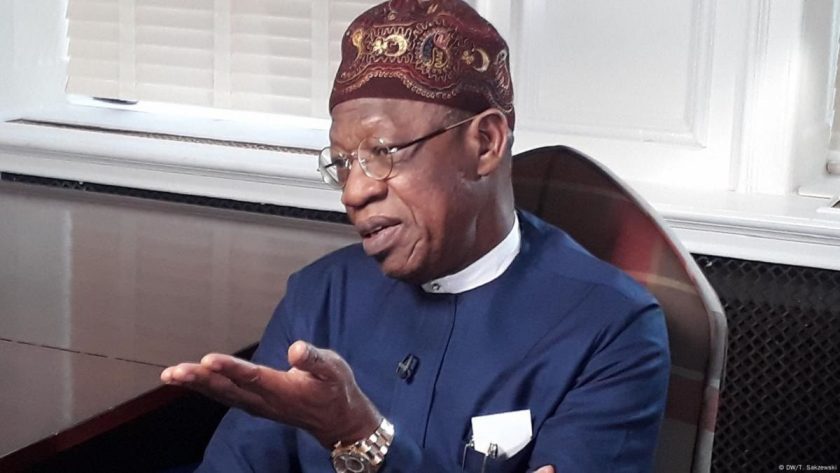 Court Orders Lai Mohammed to Disclose Details of Agreement between FG, X