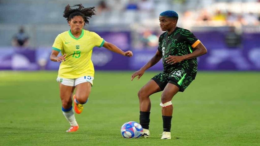 Super Falcons Lose To Brazil In Paris Olympic Opener