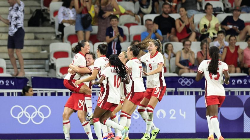 Canada Reach Olympics Women Football Quarter-finals in Spite of 6-point Deduction