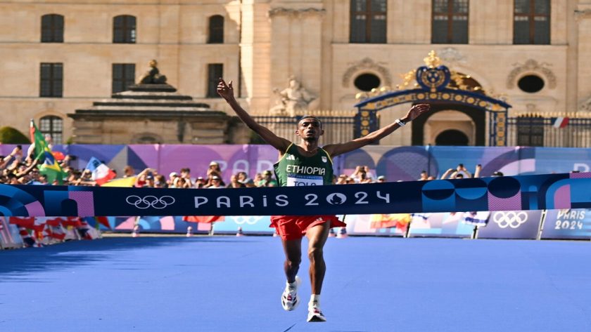 Ethiopia’s Late Substitute Tola Wins Marathon In Olympic Record