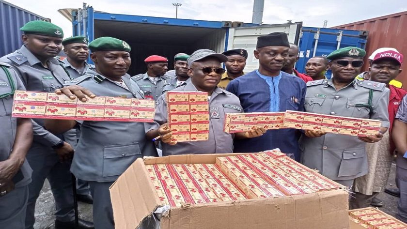 NCS Intercepts 12 Containers of Tramadol, Machetes at Apapa Ports