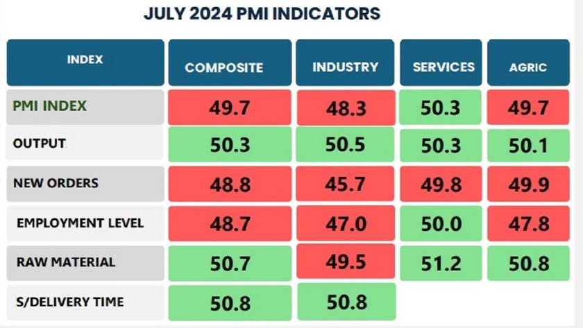 Nigeria’s Economic Activities Fall for 13 Months –CBN’s PMI Nigeria’s Economic Activities Fall for 13 Months –CBN's PMI