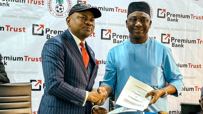 PremiumTrust Bank, NFF Partner to Drive Football Development