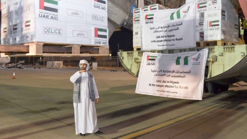 Flood: Nigeria Receives 50 Tonnes Of Relief Materials From Uae