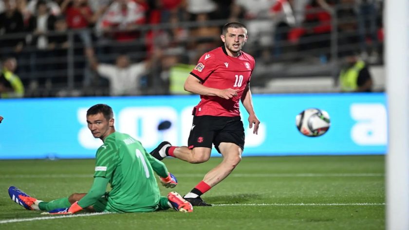 Georgia Thrash Czech rep. 4-1 in Nations League Opener Georgia Thrash Czech rep. 4-1 in Nations League Opener