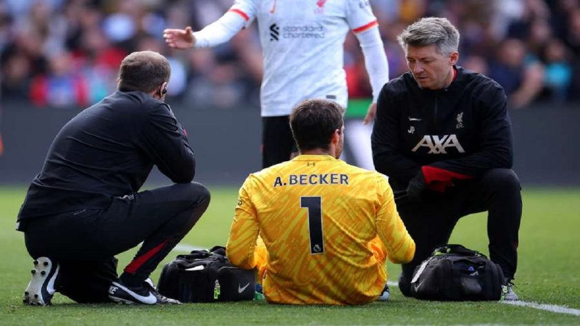 Liverpool Keeper Alisson Out For Six Weeks With Injury