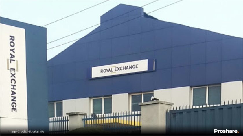 Royal Exchange Dips By N579M To N5.621 Billion
