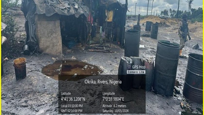 Nigerian Navy Destroys 23 Illegal Refinery Sites In October