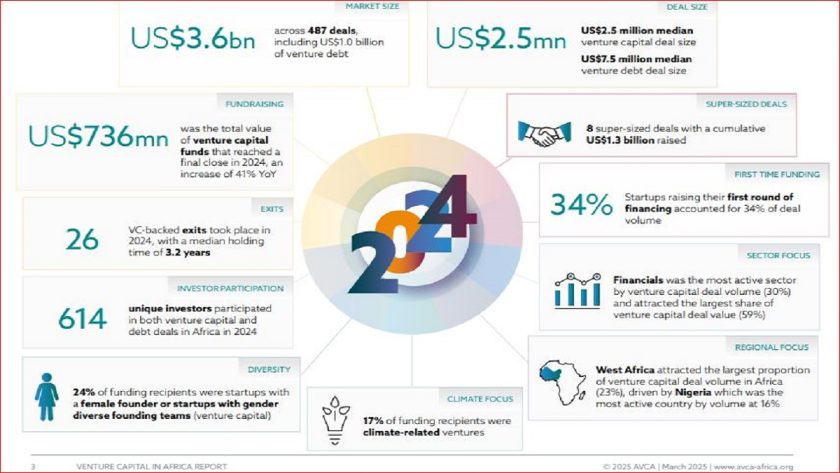 African Businesses Secure 487 VC Deals in 2024—Report African Businesses Secure 487 VC Deals in 2024—Report