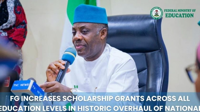 Federal Government Increases Scholarship Grants By 50%